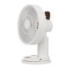 Portable Clip Fan - Rechargeable 10-Hour Battery Portable Fan - 360° Rotation & 90° Tilt - Stroller Fan, Desk Fan or Bedside Fan - Aromatherapy & LED Light - USB-C Rechargeable Clip On Fan - 图片 4