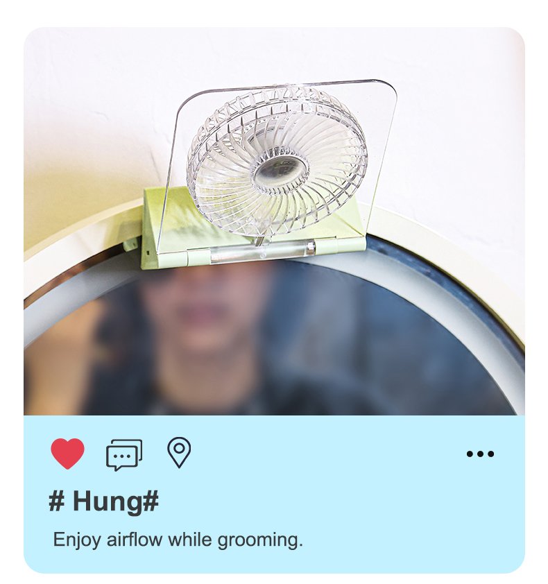 Small wall fan