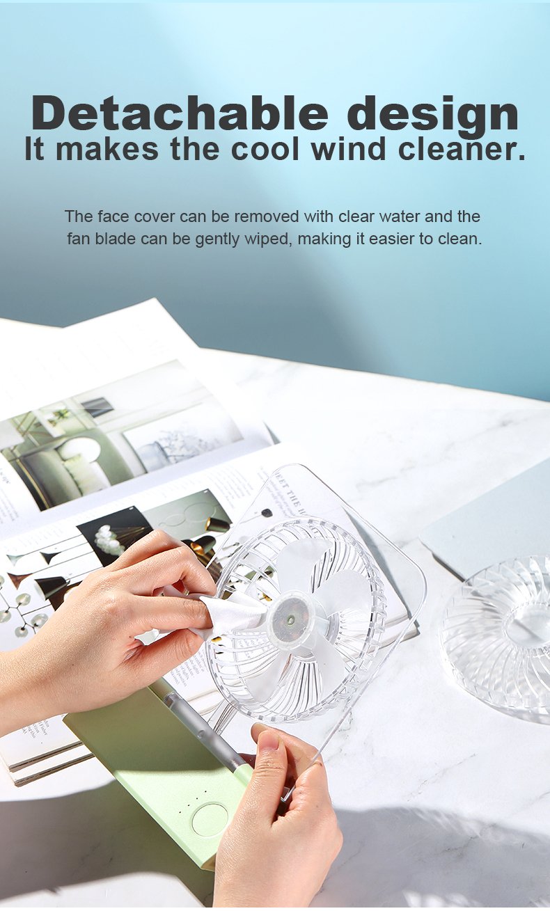 Washable fan